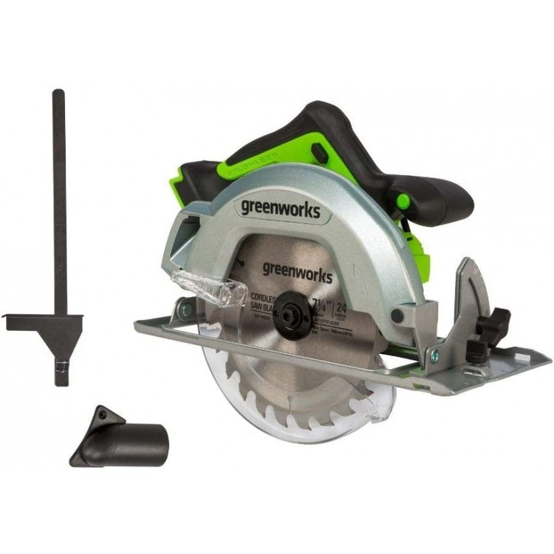 Greenworks 24 Volt Accu Cirkelzaag 185mm - GD24CS