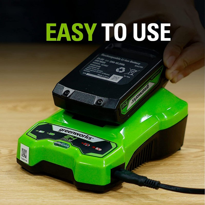 Greenworks 24 Volt Acculader - G24C