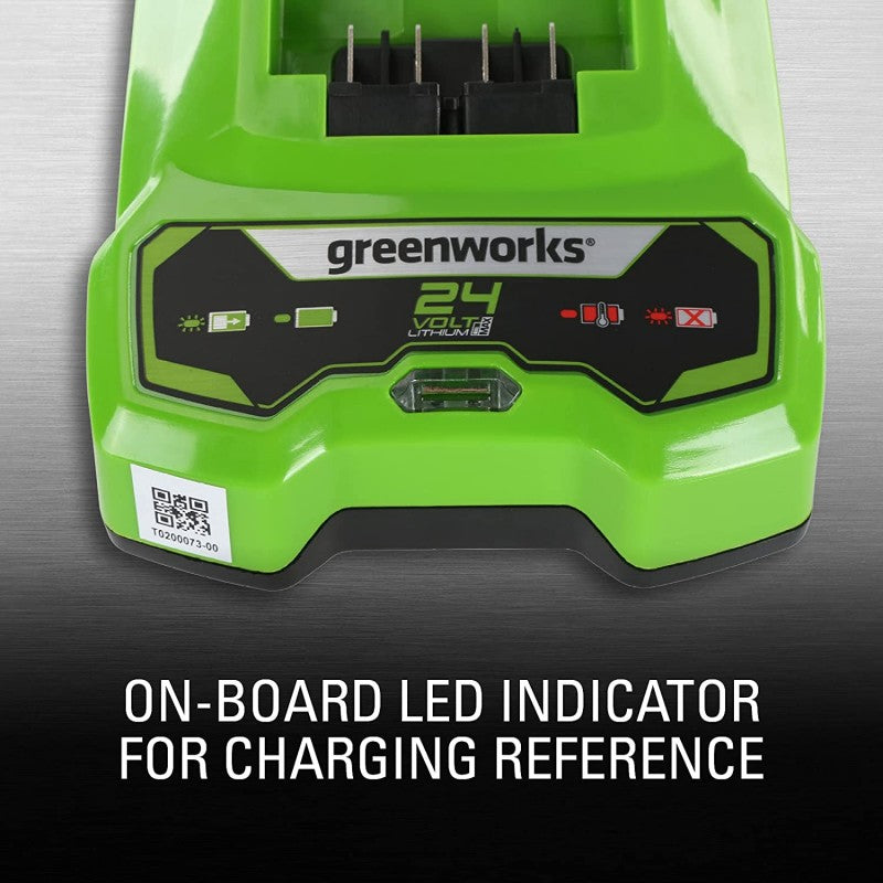 Greenworks 24 Volt Acculader - G24C