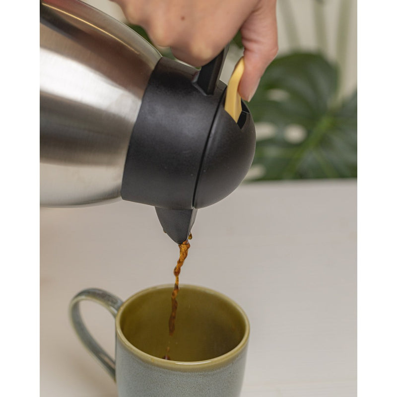 Sareva Thermoskan RVS Geel 1 Liter - 137514
