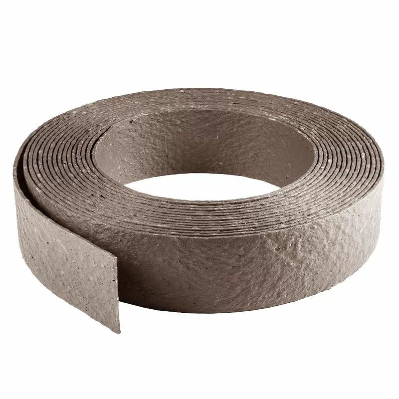 AVR Ecolat borderrand opgerold bruin 14cm x 7mm - 25 meter - E2514BR