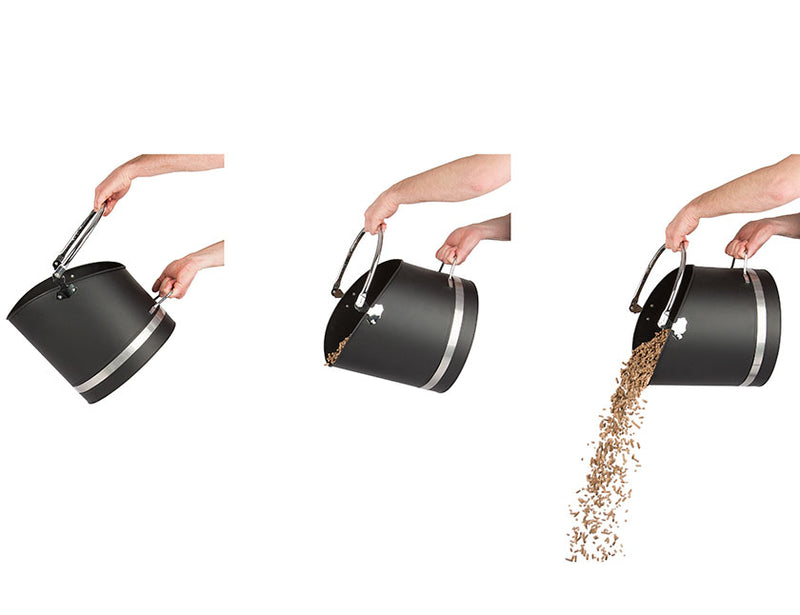 Practo Home Pelletemmer chroom Ø 30 cm - W404