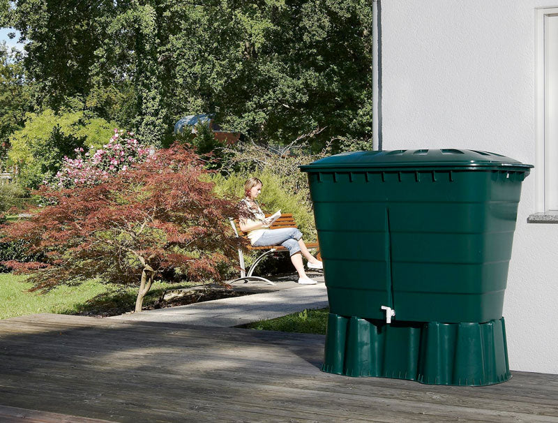 Garantia Regenton Rechthoekig 500 liter groen - PQ500