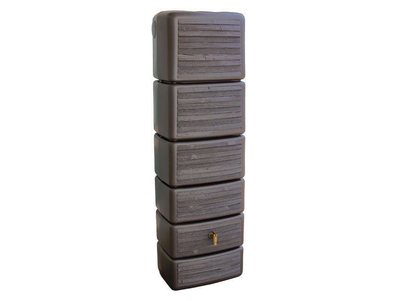 4Rain Regenton Slim wood 300 liter PMSL300W