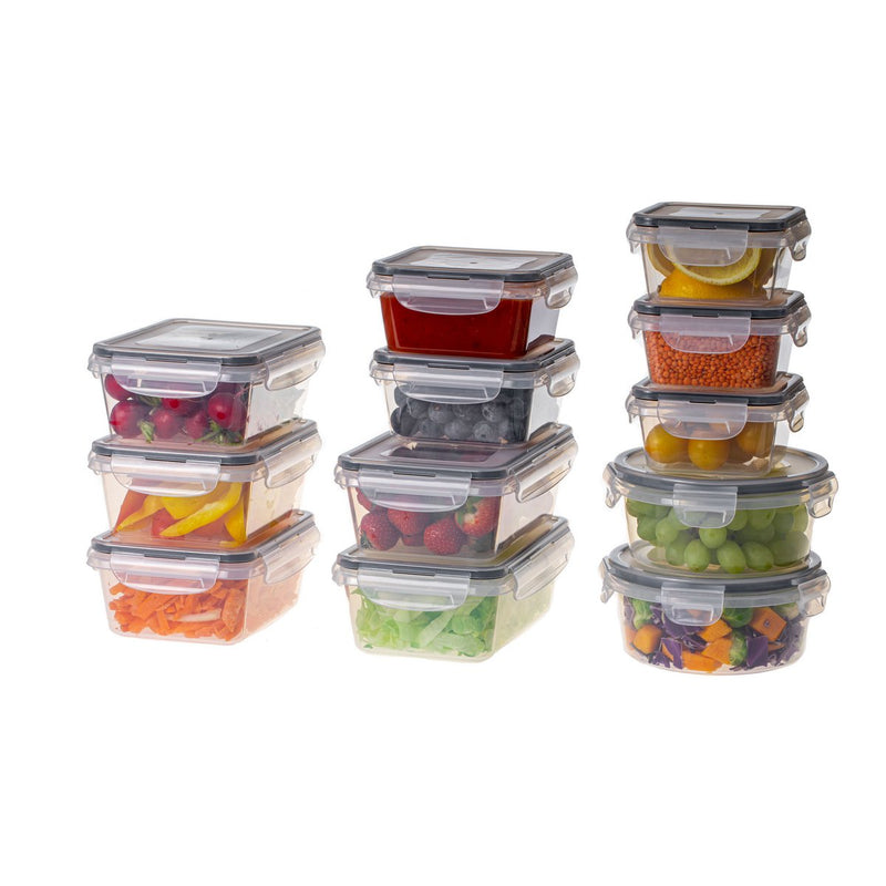 Sareva Vershoudbakjes Clip & Fresh 12-Delig - 141609