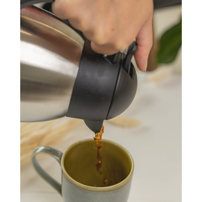 Sareva Thermoskan RVS Zwart 1 Liter - 137499