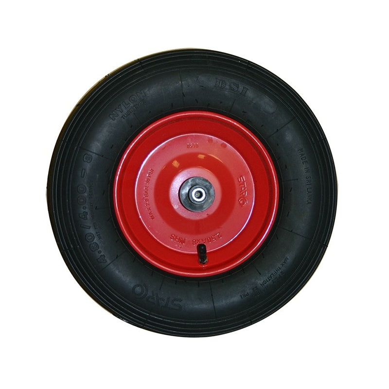 Vabor Tuinkruiwagen verzinkt 1.1 mm 90 L - groen onderstel - RV801-PA