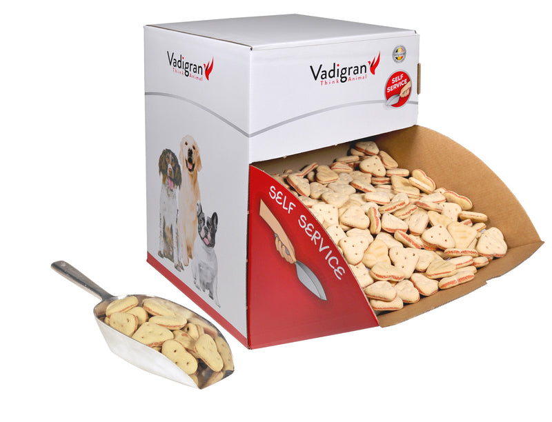 Vadigran Snack hond Biscuits Duo Hearts 10kg - 13389