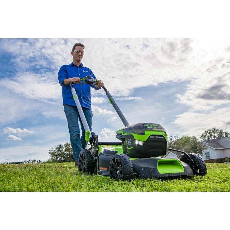 Greenworks 60 Volt Accu Grasmaaier 46cm maaibreedte - GD60LM46SP