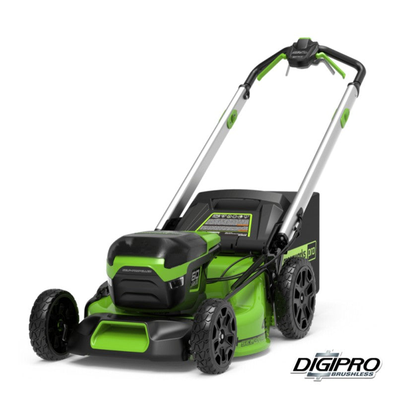 Greenworks 60 Volt Accu Grasmaaier 46cm maaibreedte - GD60LM46SP
