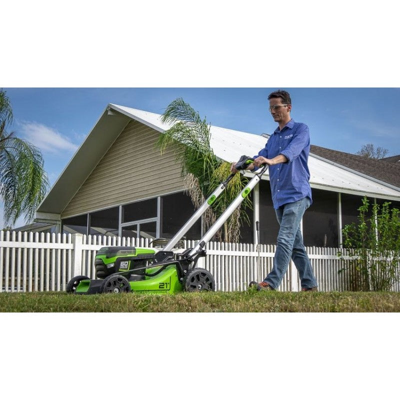 Greenworks 60 Volt Accu Grasmaaier 46cm maaibreedte - GD60LM46SP