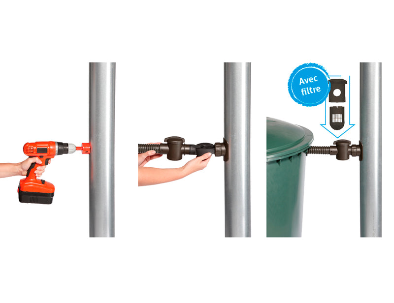 Garantia Vulautomaat Speedy met filter voor regenton - PR008F