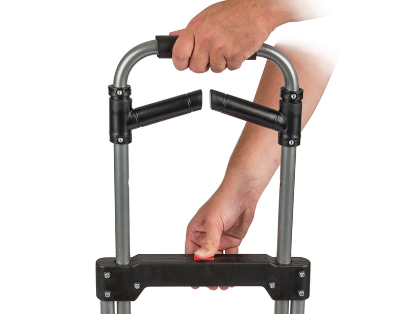 Practo Tools Transportkar steekwagen staal en alu inklapbaar 120 kg - TR221H