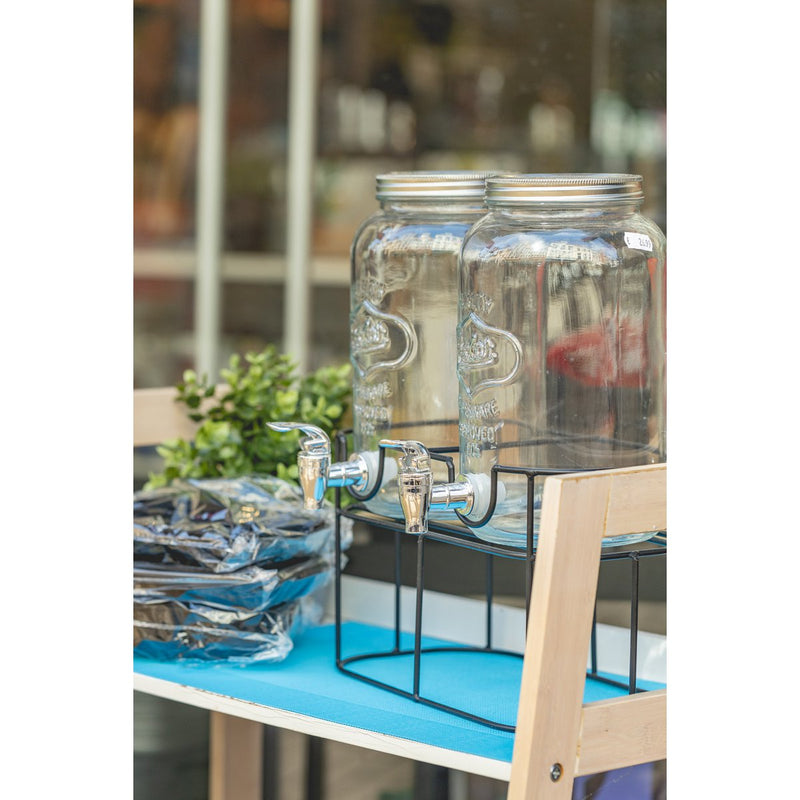 Sareva Drankdispenser - met houder - 2 x 3 Liter - 164387