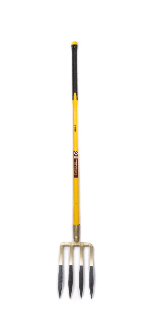 Gille Ferma 4-tands spitvork met fiber rechte bolsteel 110cm - 462 BF