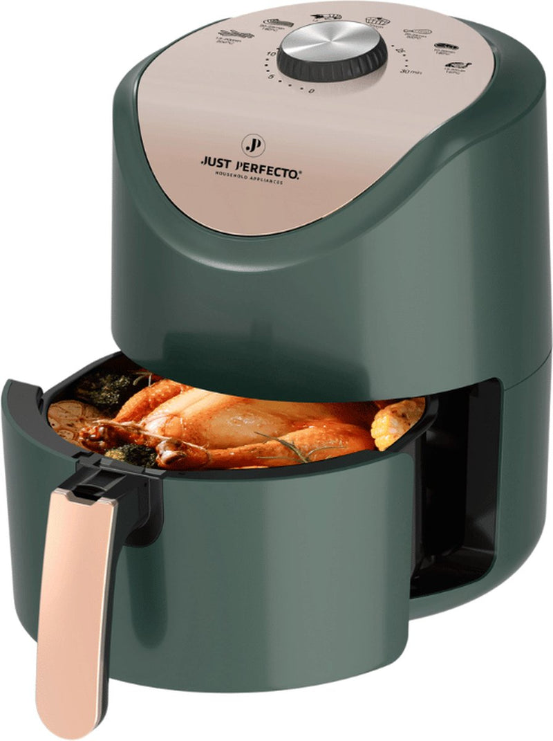 Just Perfecto Airfryer heteluchtfriteuse met draaiknop 1200 W - 3.5L - JL-15