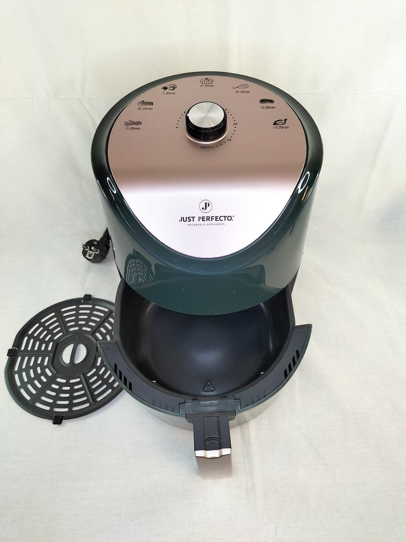 Just Perfecto Airfryer heteluchtfriteuse met draaiknop 1200 W - 3.5L - JL-15