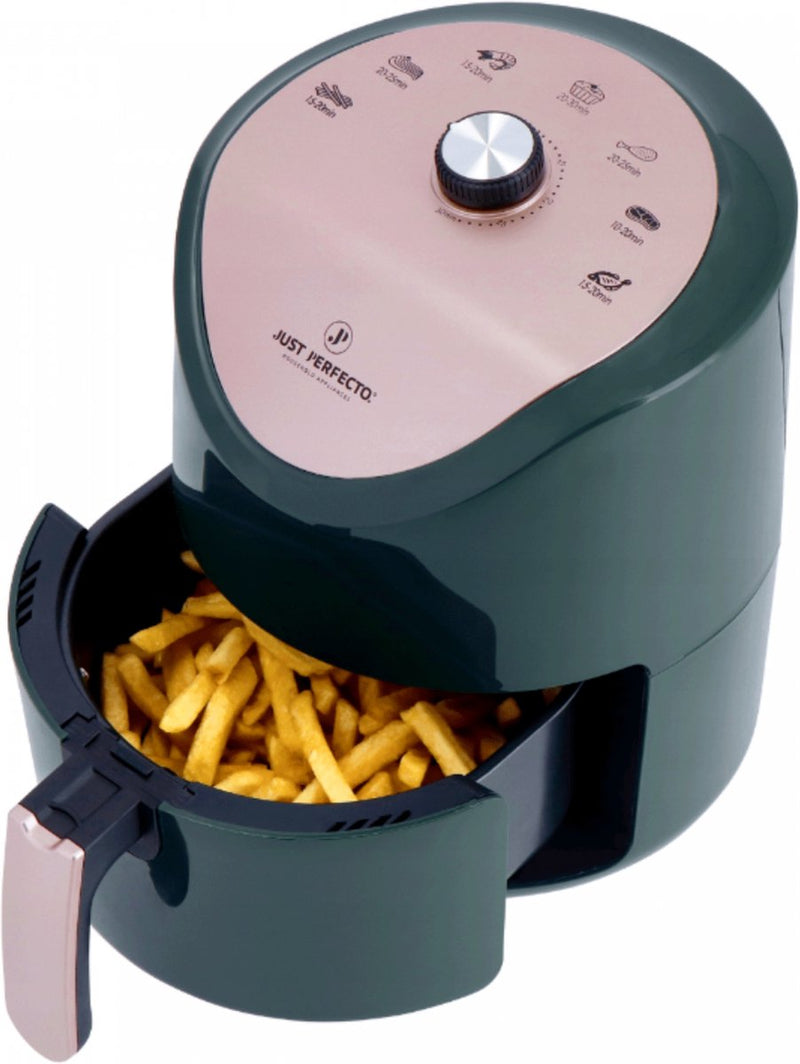 Just Perfecto Airfryer heteluchtfriteuse met draaiknop 1200 W - 3.5L - JL-15