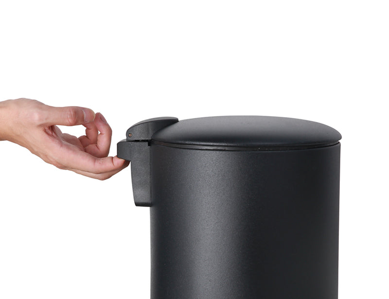 Practo Home Pedaalemmer 3L Mat zwart - EPP503