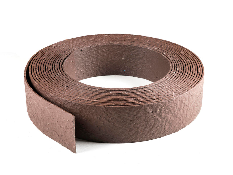 AVR Ecolat borderrand opgerold bruin 14cm x 7mm - 10 meter - E2014BR