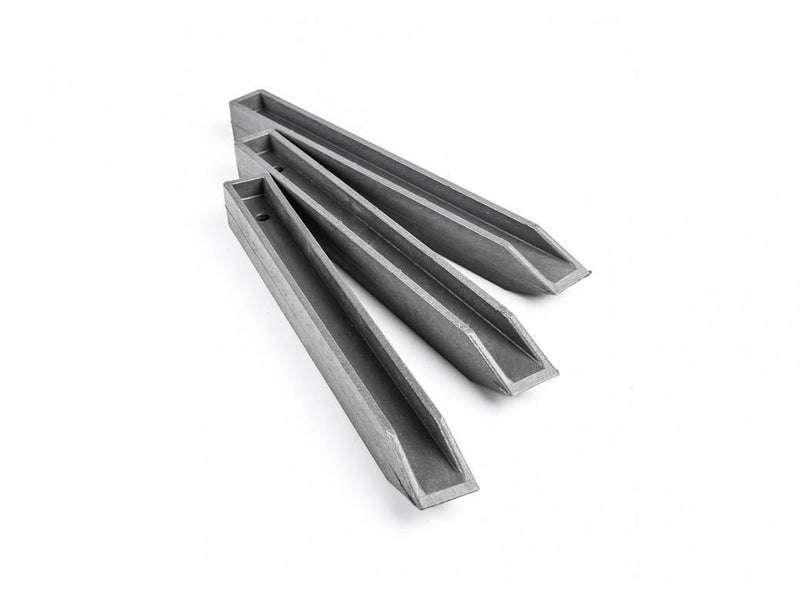 AVR Ecopic H-profiel grondpiket 38cm grijs 10 stuks - H4038