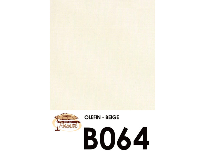 Easy Sun - Sun Garden zweefparasol rond XL 3.75 m - Olefin doek in beige + voet - SG10219301