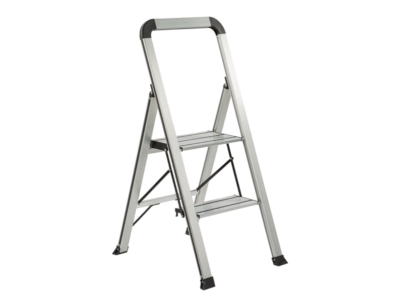 Escalo Aluminium huishoudtrapladder Space met 2 grote treden - L252