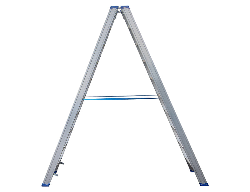 Escalo Industriële aluminium trapladder dubbel Sparta Duo 2 x 10 treden - LD910
