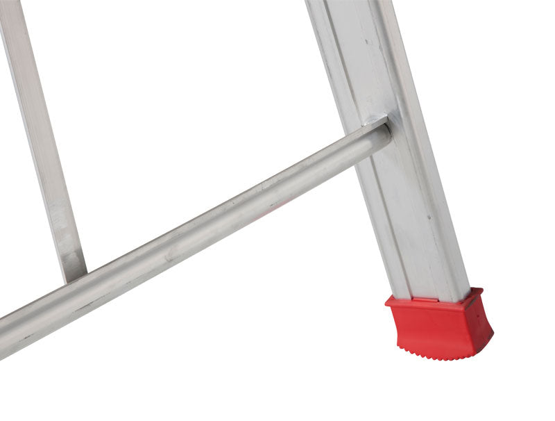 Escalo Industriële Tweedelige schuifladder 2x14 - Werkhoogte 7.25m - LG2X14