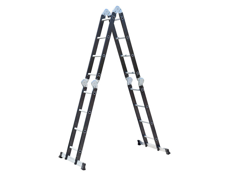 Escalo Multifold 2-in-1 vouwladder zwart - LPS16N