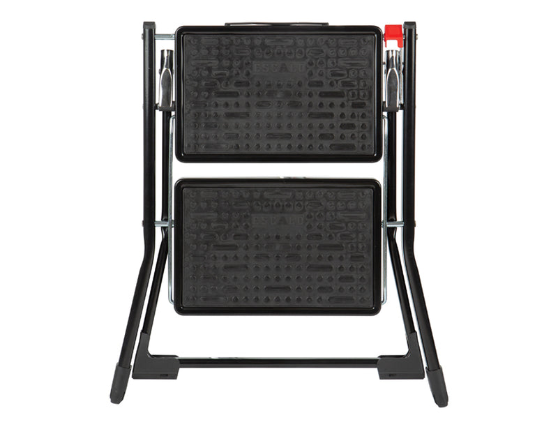 Escalo Opstapje 2 treden Handy zwart - L225N