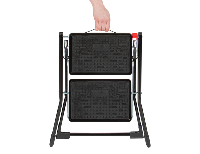 Escalo Opstapje 2 treden Handy zwart - L225N