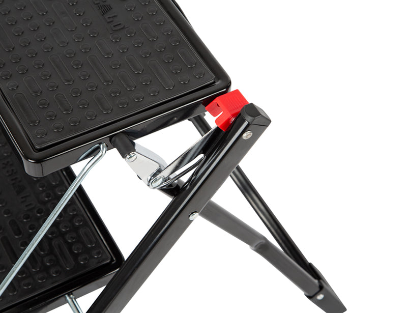 Escalo Opstapje 2 treden Handy zwart - L225N