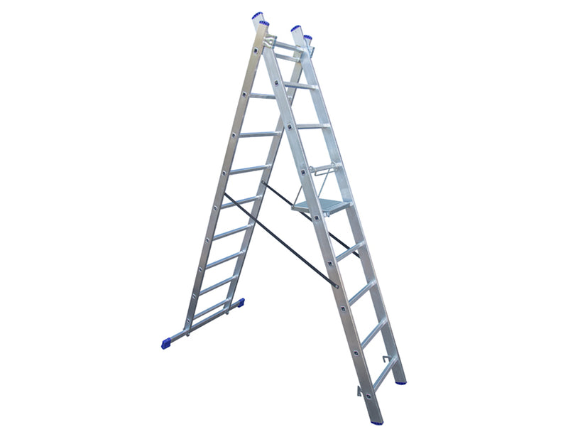 Escalo Voetbankje metaal voor ladder - L851