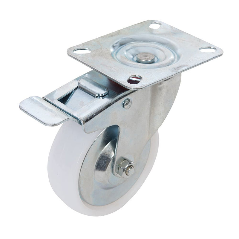 Fixman Zwenkwiel met rem polypropyleen - 100 mm - 125 kg - 392366