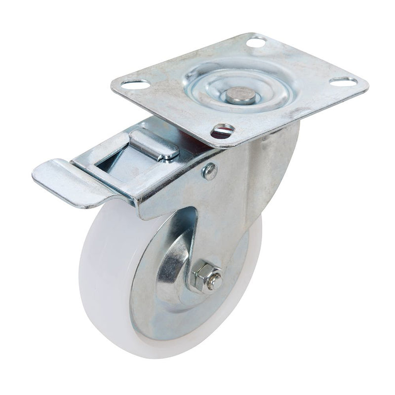 Fixman Zwenkwiel met rem polypropyleen - 125 mm - 160 kg - 144459