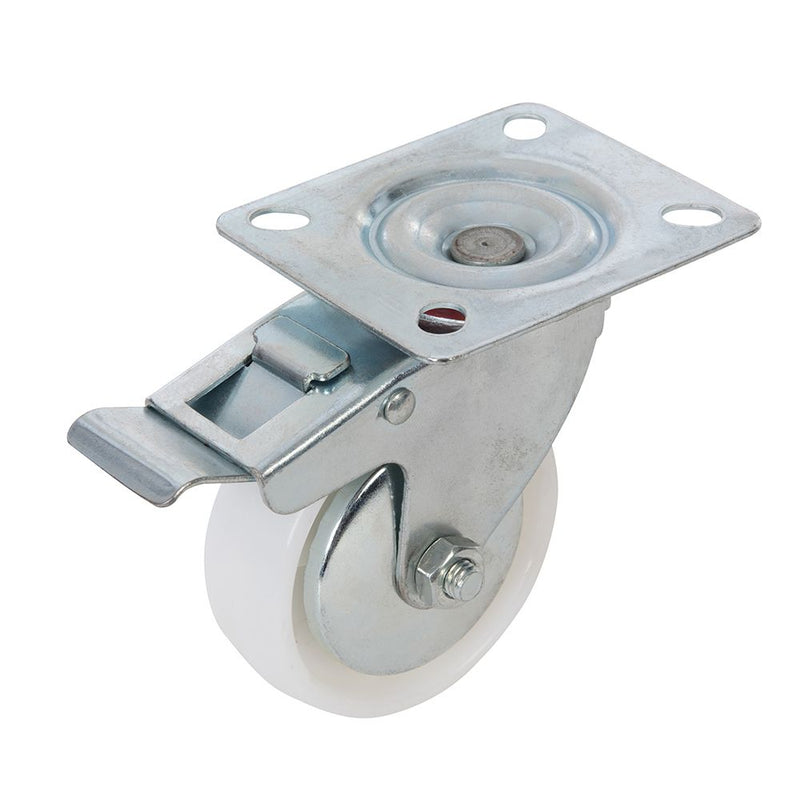 Fixman Zwenkwiel met rem polypropyleen - 75 mm - 70 kg - 173483