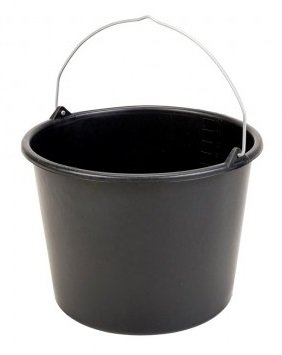 Gripline Emmer bouw PVC 12 Liter met haakbeugel - EMSE12LD