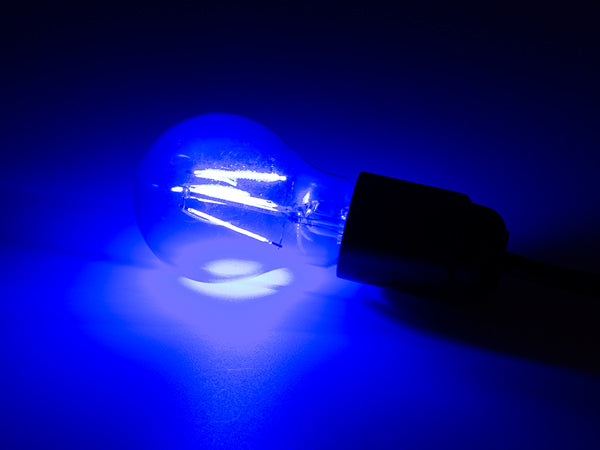 HQ Power Gekleurde Led-gloeilampen - A60 - Gekleurd glas - 4 st - E27 - HQPL22031