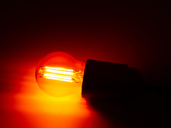 HQ Power Gekleurde Led-gloeilampen - G45 - Gekleurd glas - 4 st - E27 - HQPL22033