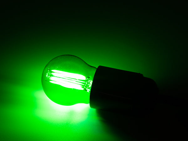 HQ Power Gekleurde Led-gloeilampen - G45 - Gekleurd glas - 4 st - E27 - HQPL22033