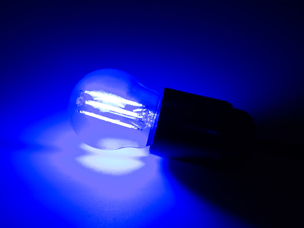 HQ Power Gekleurde Led-gloeilampen - G45 - Helder glas - 4 st - E27 - HQPL22032