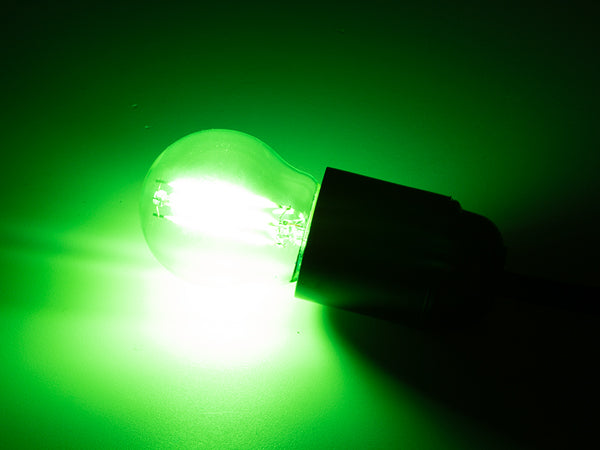 HQ Power Gekleurde Led-gloeilampen - G45 - Helder glas - 4 st - E27 - HQPL22032