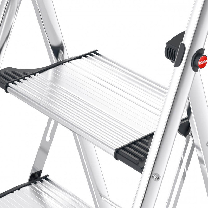 Hailo Aluminium trapladder K100 TopLine 2 treden - 4302-301