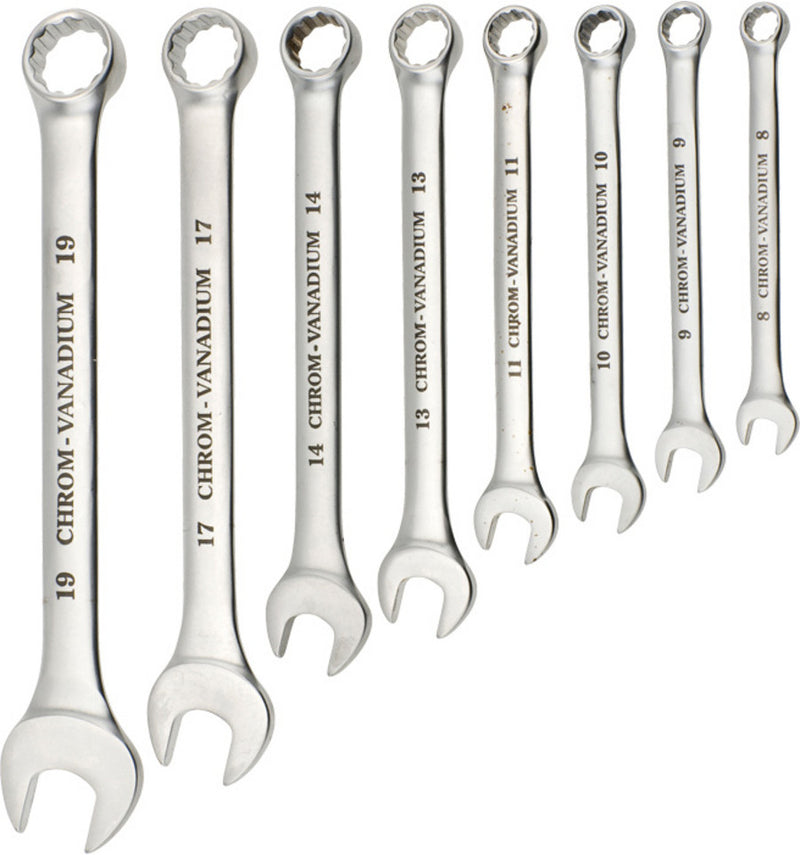 KWB Steek- ringsleutelset 8-19mm - 8 delig - 460390