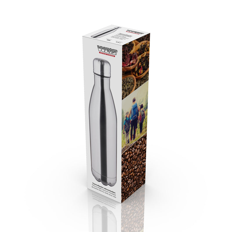 Karl Weis Thermosfles RVS vacuüm geïsoleerd 1L