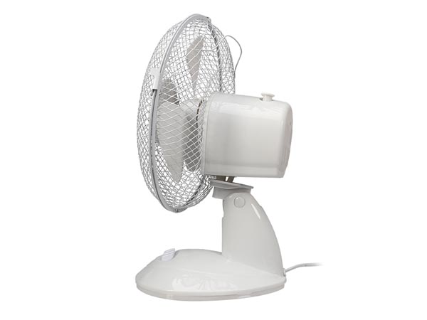 Perel Tafelventilator - ABS - Ø 23 cm - WIT - CFAN0325N