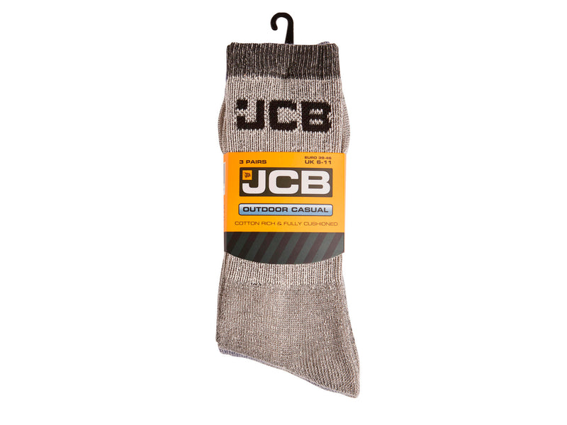 JCB Outdoor Activity sokken maat 44-47 - 3 paar - JCBX039E