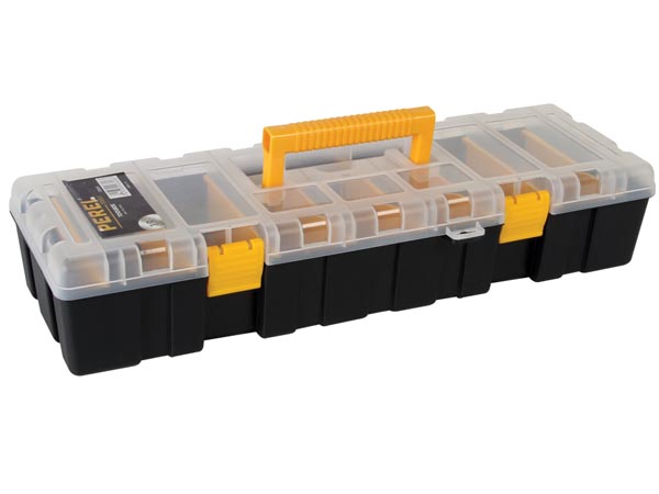 Perel Assortimentsdoos opbergdoos 9 vakken - 460 x 160 x 90 mm - OSB18