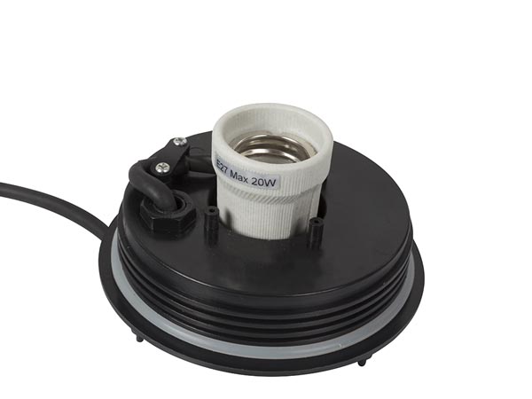 Perel Lichtbol voor tuin - kogellamp met grondpen Ø 25 cm - LAMPH11S